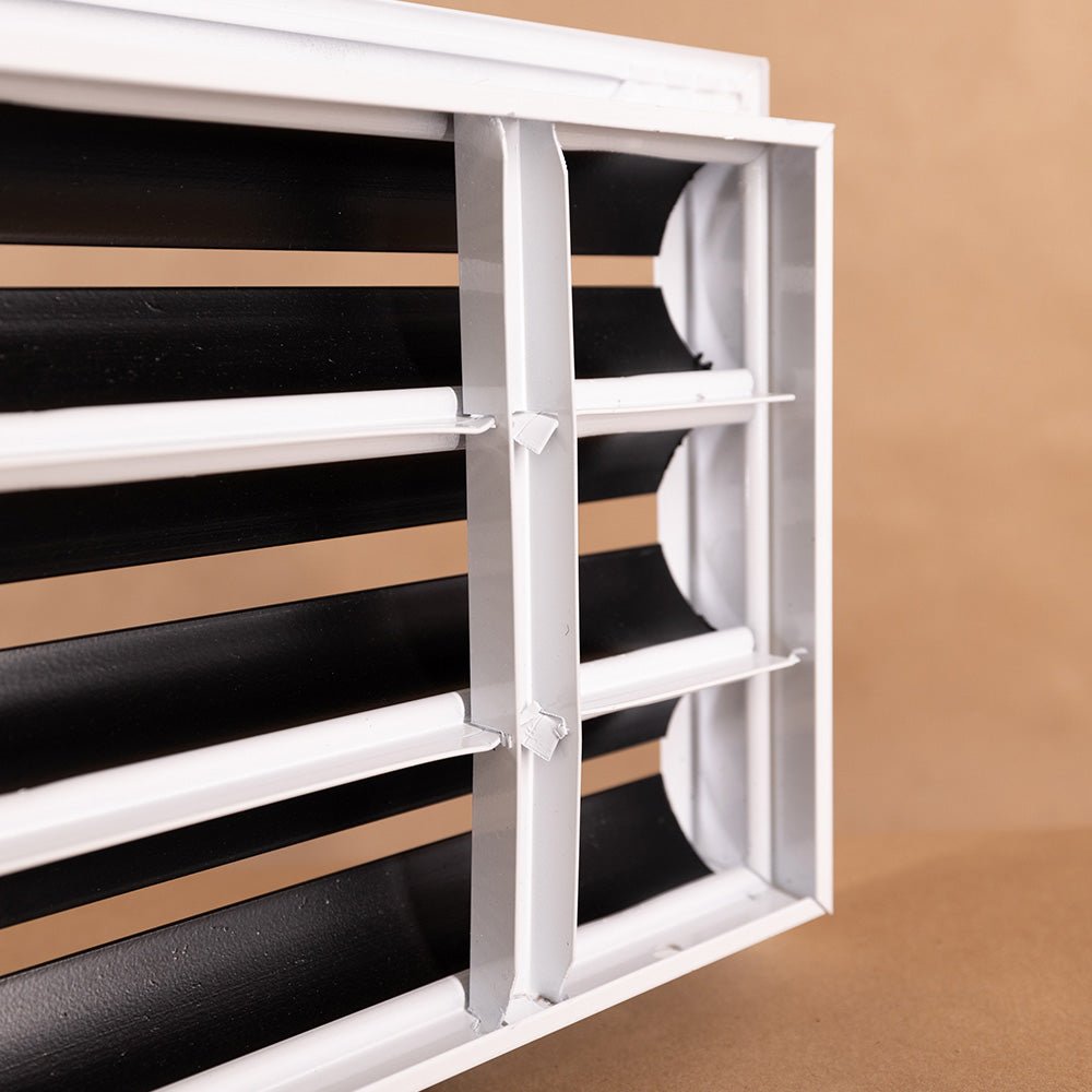 Modern 10x6 ceiling slot diffuser with sleek architectural HVAC design