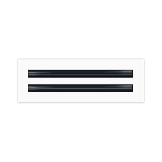 12x4 linear slot diffuser for modern HVAC ceiling systems