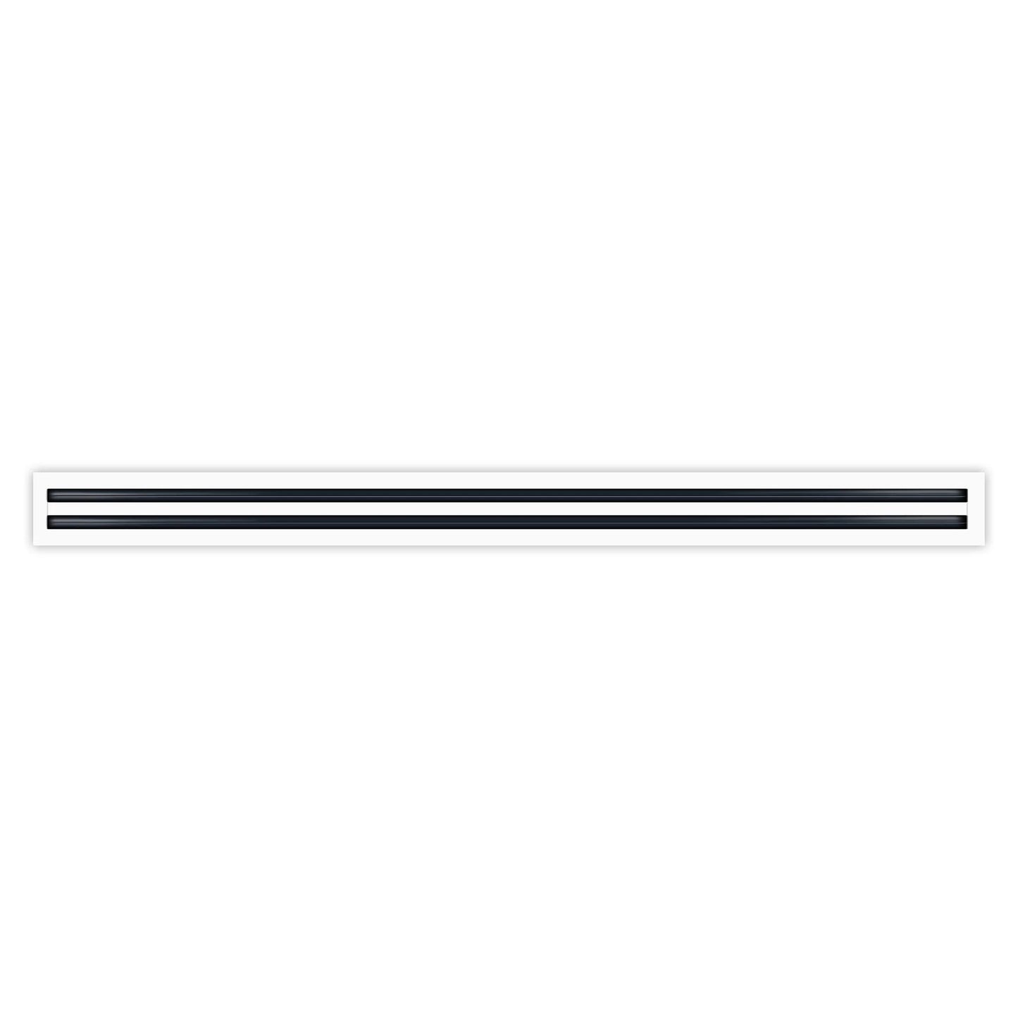 48x4 linear slot diffuser for modern HVAC ceiling systems