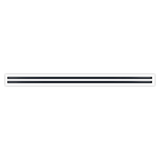 48x4 linear slot diffuser for modern HVAC ceiling systems