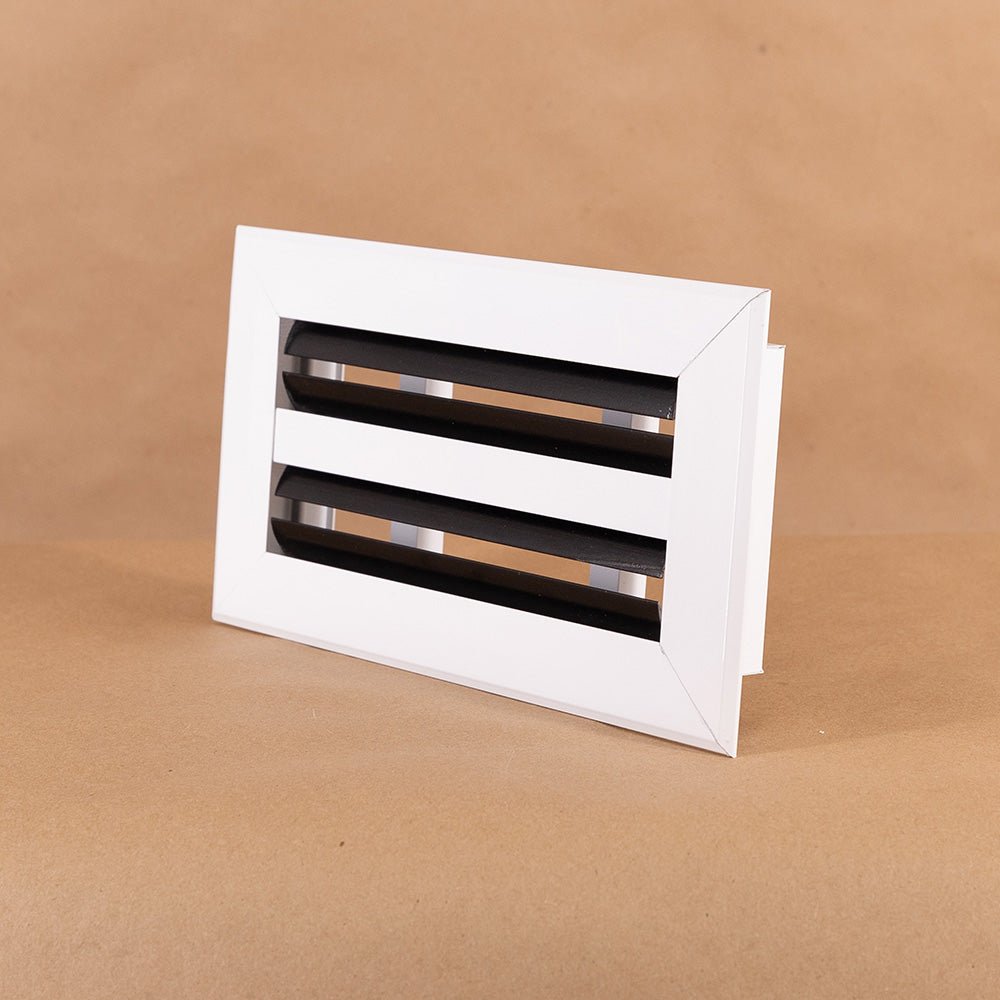 8x4 modern slot diffuser with directional airflow for modern HVAC ceilings
